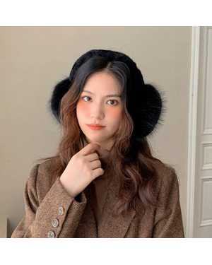 плюшевые зимние наушники