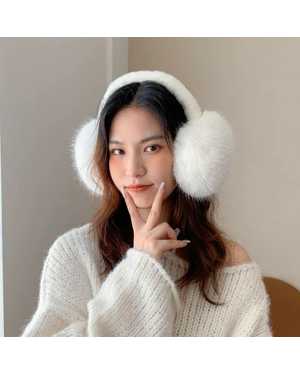 плюшевые зимние наушники