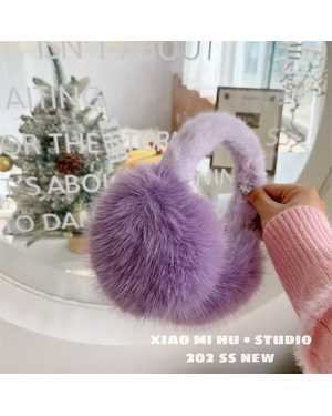 плюшевые зимние наушники