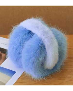 плюшевые зимние наушники