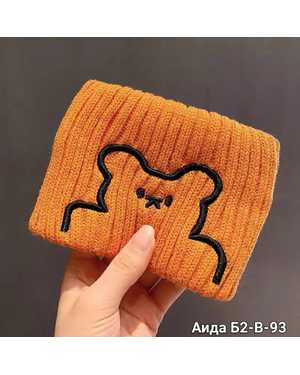 теплая повязки с нашивкой-медведиком