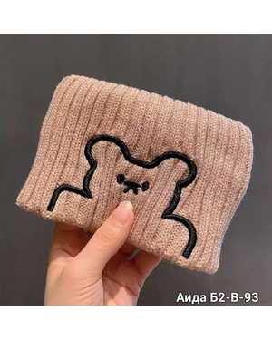 теплая повязки с нашивкой-медведиком