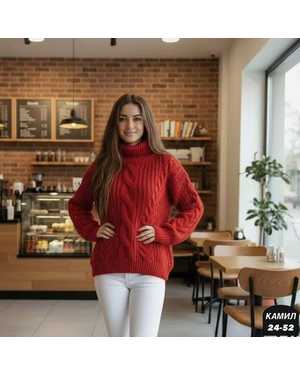 СВИТЕР ТКАНЬ ВЯЗАНЫЙ