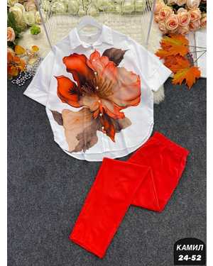 ЖЕНСКИЙ КОСТЮМ ДВОЙКА ТКАНЬ ЛЁН, ЛАЙТ