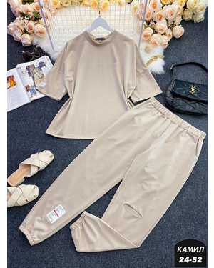 ЖЕНСКИЙ КОСТЮМ ДВОЙКА ТКАНЬ ТУРЕЦКИЙ ДВУХНИТКА