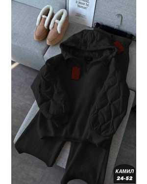 ЖЕНСКИЙ КОСТЮМ ДВОЙКА ТКАНЬ ЛАПША - СИНТЕПОН