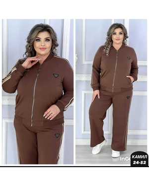 КОСТЮМ В РАЗМЕР ТКАНЬ ТРИКОТАЖ