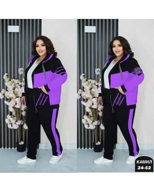 ЖЕНСКИЙ КОСТЮМ ДВОЙКА ТКАНЬ ФЛИС