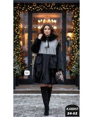 ДУБЛЕНКА ТКАНЬ НАТУРАЛЬНЫЙ МЕХ