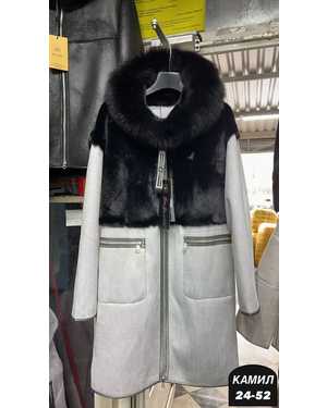 ДУБЛЕНКА ТКАНЬ НАТУРАЛЬНЫЙ МЕХ