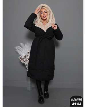 ЗИМНЯЯ КУРТКА ТКАНЬ ПУХ С ХОЛОФАЙБЕРОМ