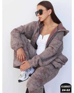 ЖЕНСКИЙ КОСТЮМ ДВОЙКА ТКАНЬ ДВУХНИТКА С НАЧЁСОМ