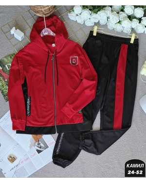 ЖЕНСКИЙ КОСТЮМ ДВОЙКА ТКАНЬ ТРИКОТАЖ