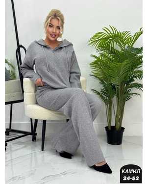 ЖЕНСКИЙ КОСТЮМ ДВОЙКА ТКАНЬ КАШЕМИР С СТРАЗАМИ