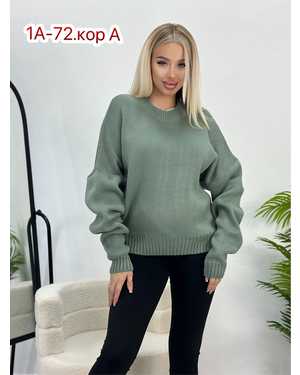 СВИТЕР ТКАНЬ ШЕРСТЬ И АКРИЛ