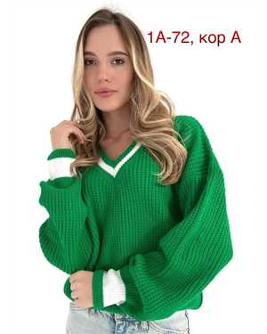 СВИТЕР ТКАНЬ ШЕРСТЬ И АКРИЛ