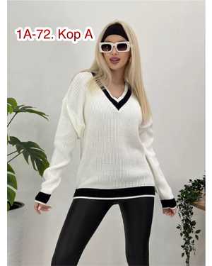 СВИТЕР ТКАНЬ ШЕРСТЬ И АКРИЛ