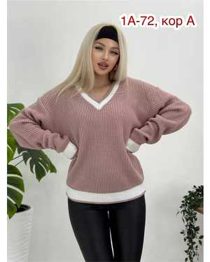 СВИТЕР ТКАНЬ ШЕРСТЬ И АКРИЛ