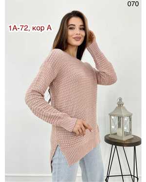 СВИТЕР ТКАНЬ ШЕРСТЬ И АКРИЛ