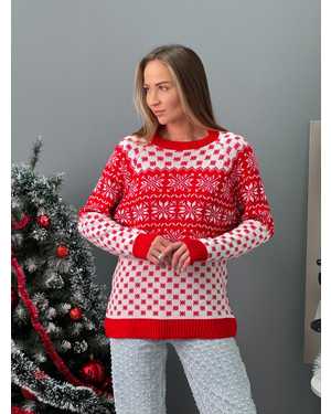 СВИТЕР ТКАНЬ ШЕРСТЬ И АКРИЛ