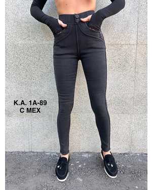 ДЖЕГГИНСЫ В РАЗМЕР ТКАНЬ ДЖИНС НА ФЛИСЕ