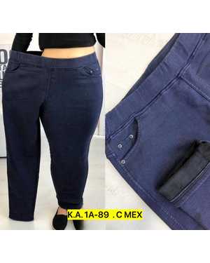 ДЖЕГГИНСЫ ТКАНЬ ДЖИНС С НАЧЕСОМ