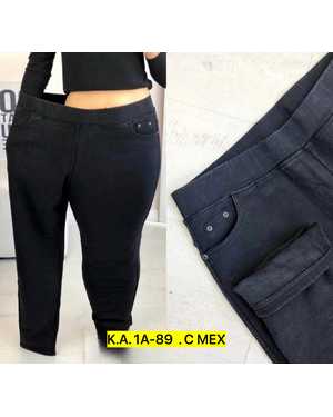 ДЖЕГГИНСЫ ТКАНЬ ДЖИНС С НАЧЕСОМ