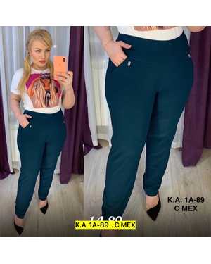 БРЮКИ ТКАНЬ БАМБУК НА ФЛИСЕ