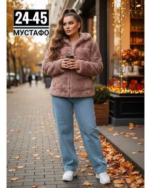 ШУБА ТКАНЬ НОРКА