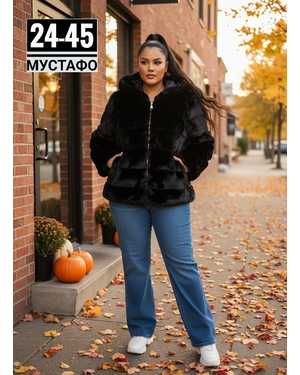 ШУБА ТКАНЬ НОРКА