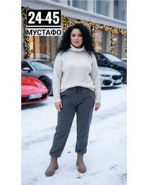 ШТАНЫ ТКАНЬ КАШЕМИР ЁЛКА