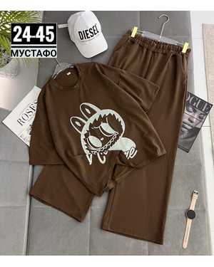 ЖЕНСКИЙ КОСТЮМ ДВОЙКА ТКАНЬ ДВУХНИТКА