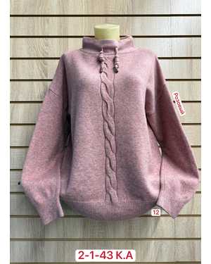 СВИТЕР ТКАНЬ 52% CASHMERE, 28% WOOL, 15% COTTON, 5% ELASTANE