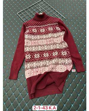 ТУНИКА ТКАНЬ 60% COTTON, 20% CASHMERE, 10% WOOL, 10% ANGORA