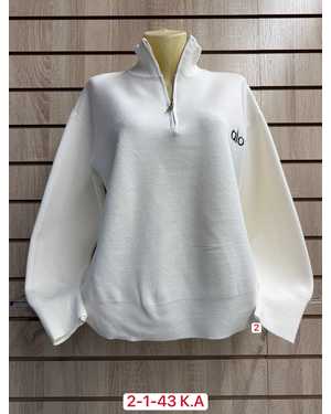 СВИТЕР ТКАНЬ 65% COTTON, 30% CASHMERE, 5% ELASTANE