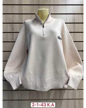 СВИТЕР ТКАНЬ 65% COTTON, 30% CASHMERE, 5% ELASTANE