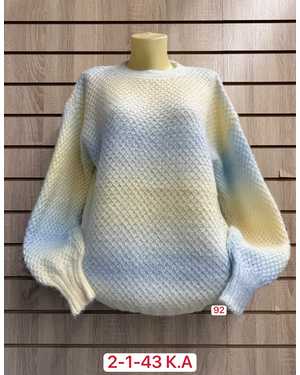 СВИТЕР ТКАНЬ 70% COTTON, 20% WOOL, 10% CASHMERE