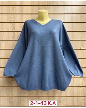 СВИТЕР ТКАНЬ 60% COTTON, 20% CASHMERE, 10% ELASTANE, 10% ANGORA