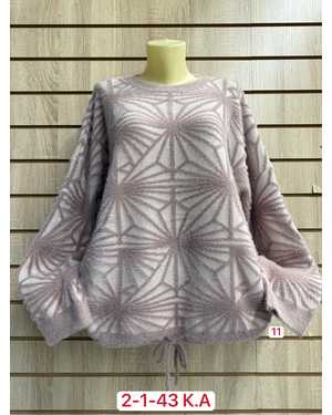 СВИТЕР ТКАНЬ 50 % CASHMERE, 28% WOOL, 17% COTTON, 5% ELASTANE