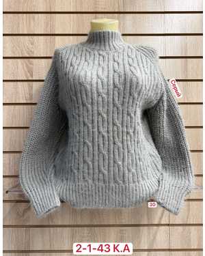 СВИТЕР ТКАНЬ 70% COTTON, 20% ELASTANE, 10% CASHMERE