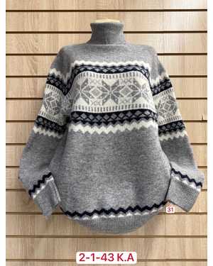 СВИТЕР ТКАНЬ 50% NYLON, 18% COTTON, 12% ARCLYC, 10% CASHMERE, 10% WOOL