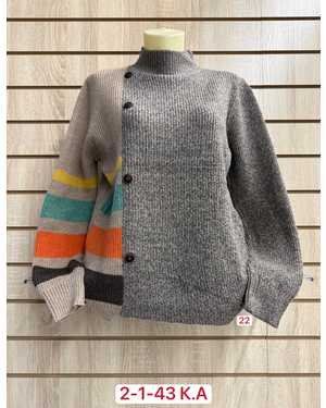 СВИТЕР ТКАНЬ 52% CASHMERE, 28% WOOL, 15% COTTON, 5% ELASTANE