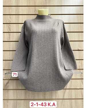 ВОДОЛАЗКА ТКАНЬ 45% COTTON, 40% CASHMERE, 15% ELASTANE