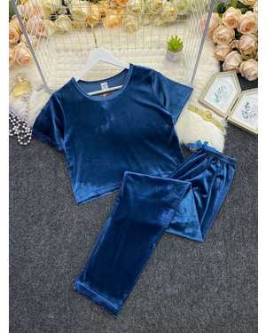 ПИЖАМА ТКАНЬ ВЕЛЮР