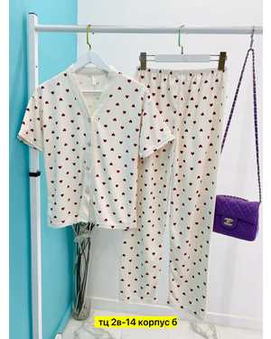 ПИЖАМА ТКАНЬ ХЛОПОК