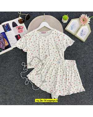 ПИЖАМА В РАЗМЕР ТКАНЬ ЛАПША РУБЧИК