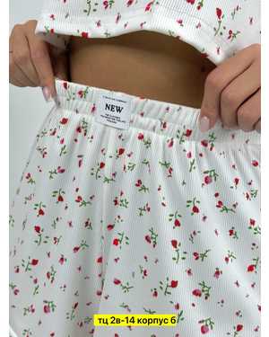 ПИЖАМА В РАЗМЕР ТКАНЬ ЛАПША РУБЧИК