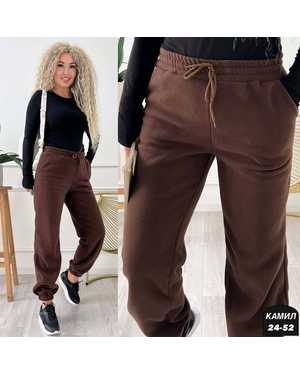 ШТАНЫ ТКАНЬ ФЛИС С НАЧЁСОМ