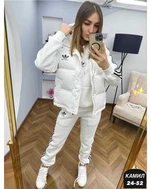 ЖЕНСКИЙ КОСТЮМ ТКАНЬ СИНТИПОН С ПОДКЛАДКОЙ, ФЛИС