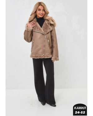 ДУБЛЁНКА ТКАНЬ КОЖА С БАРАШКА